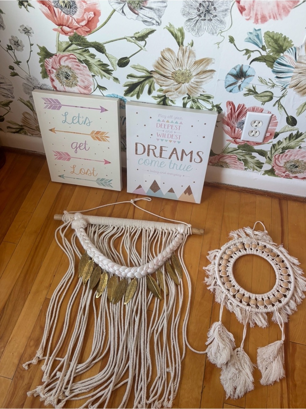 girls boho room decor